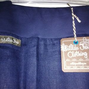 Matilda Jane Navy Linen Pants